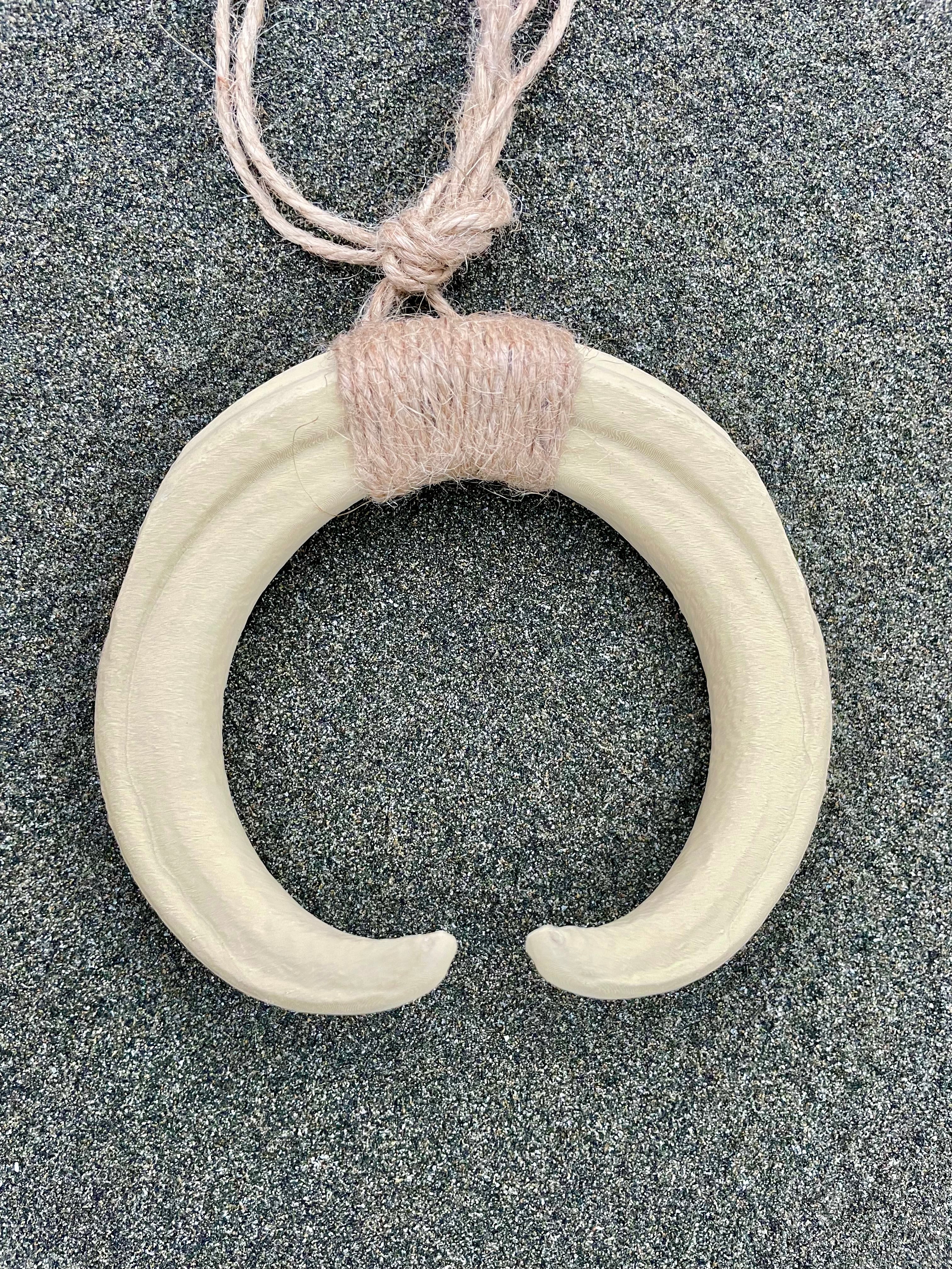 Boar Tusk Pendant Necklace- Heart of Zah