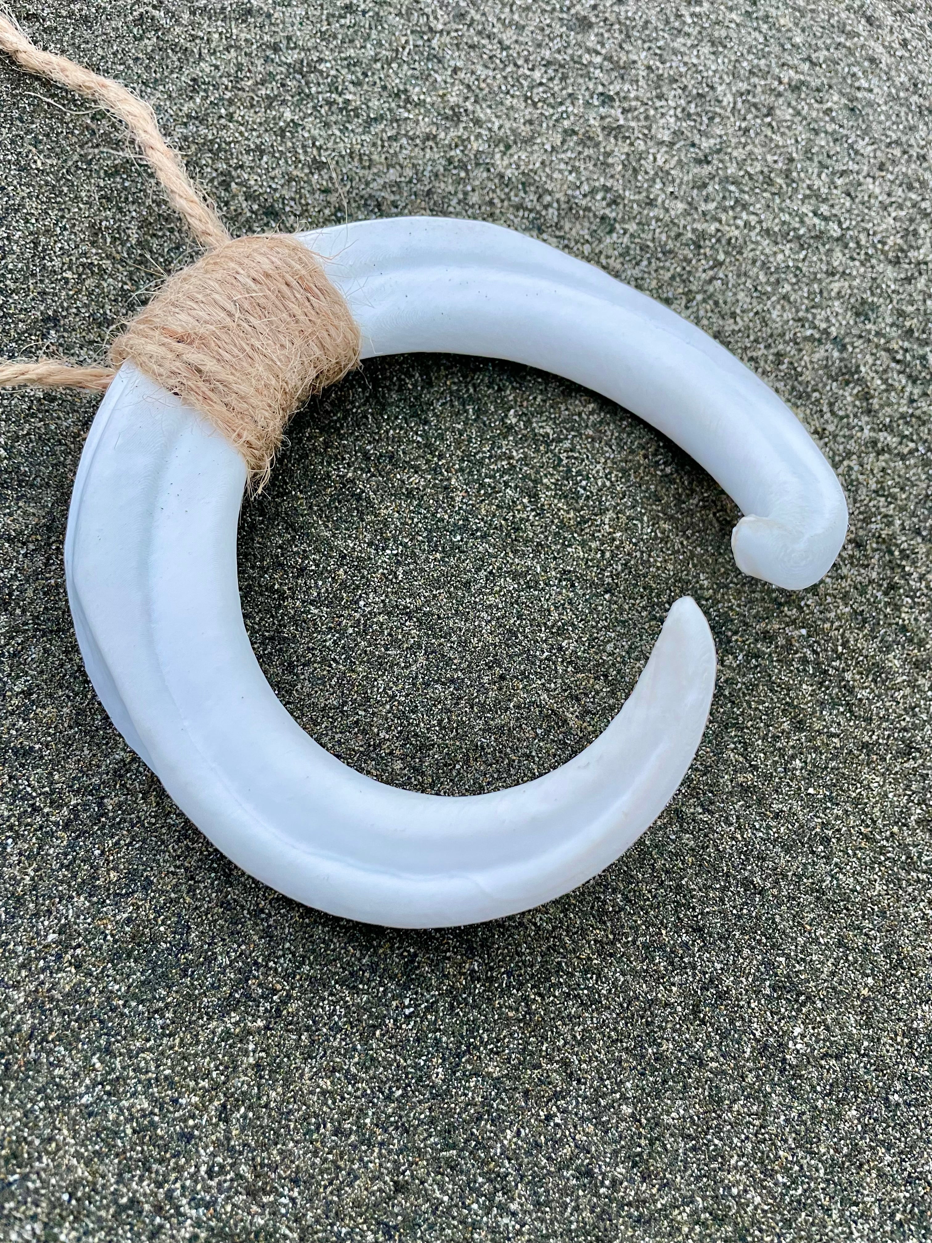 Boar Tusk Pendant Necklace- Heart of Zah