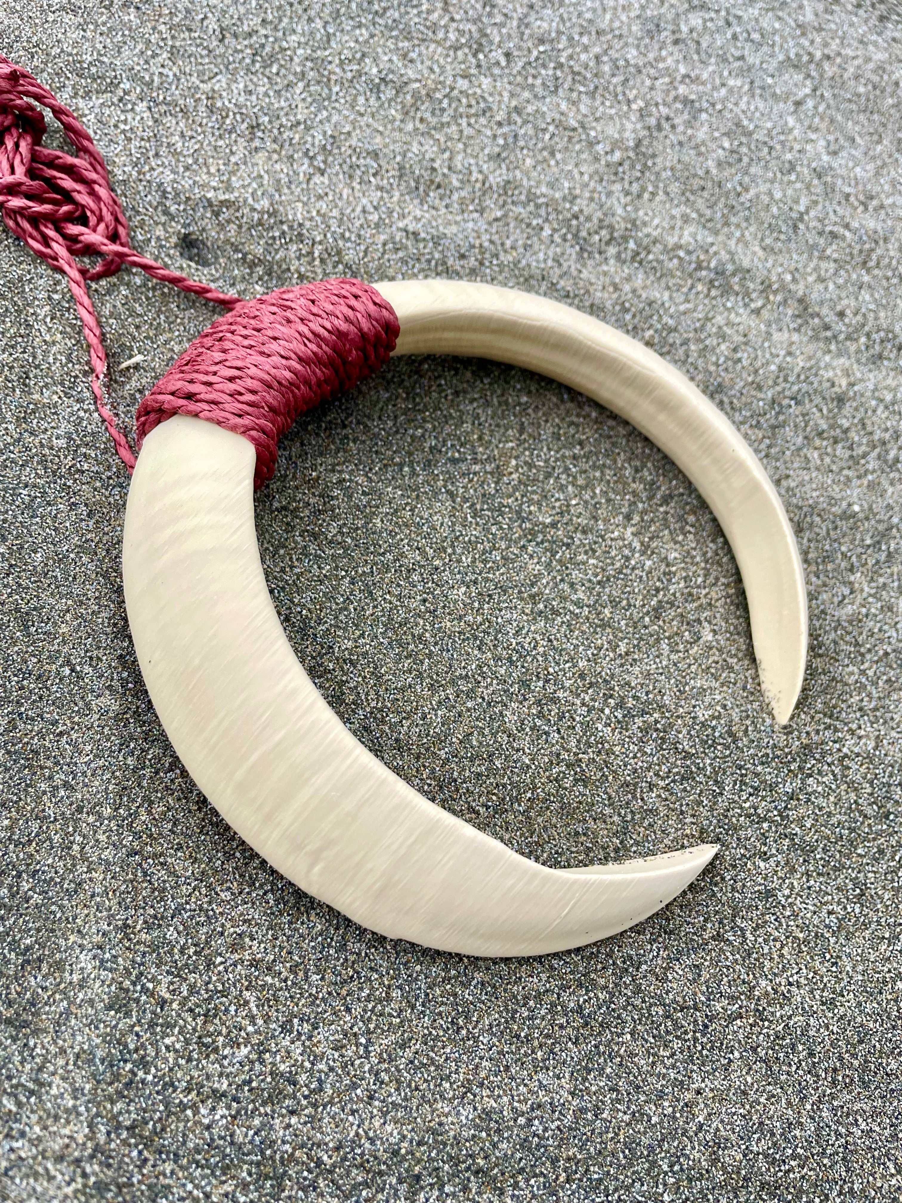 Boar Tusk Pendant Necklace- Pumba
