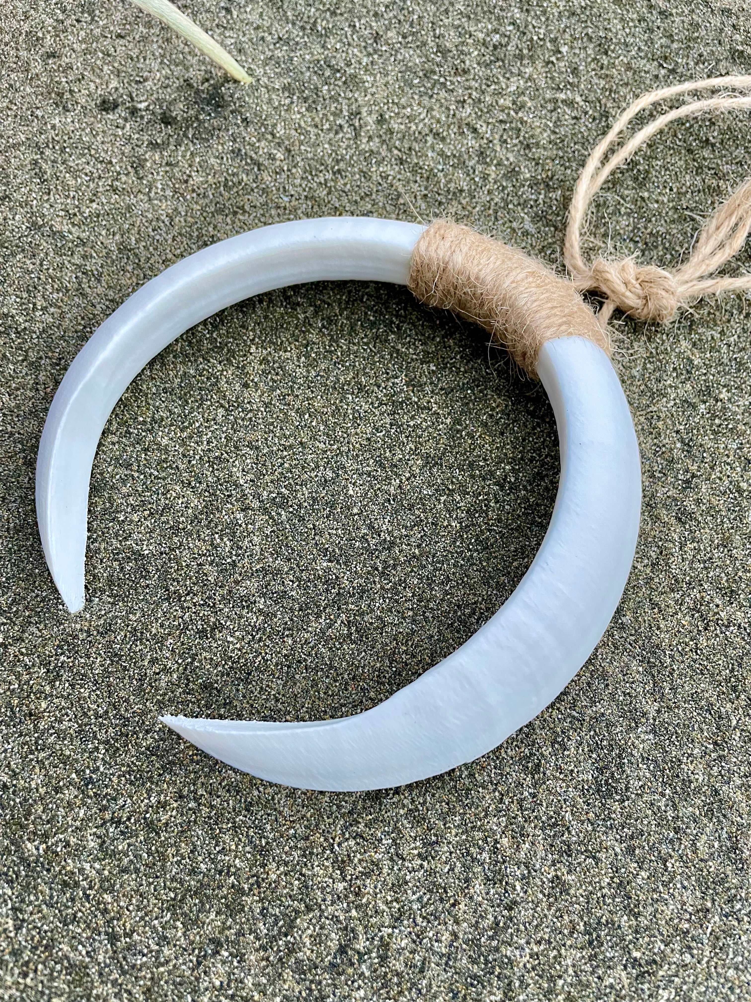 Boar Tusk Pendant Necklace- Pumba