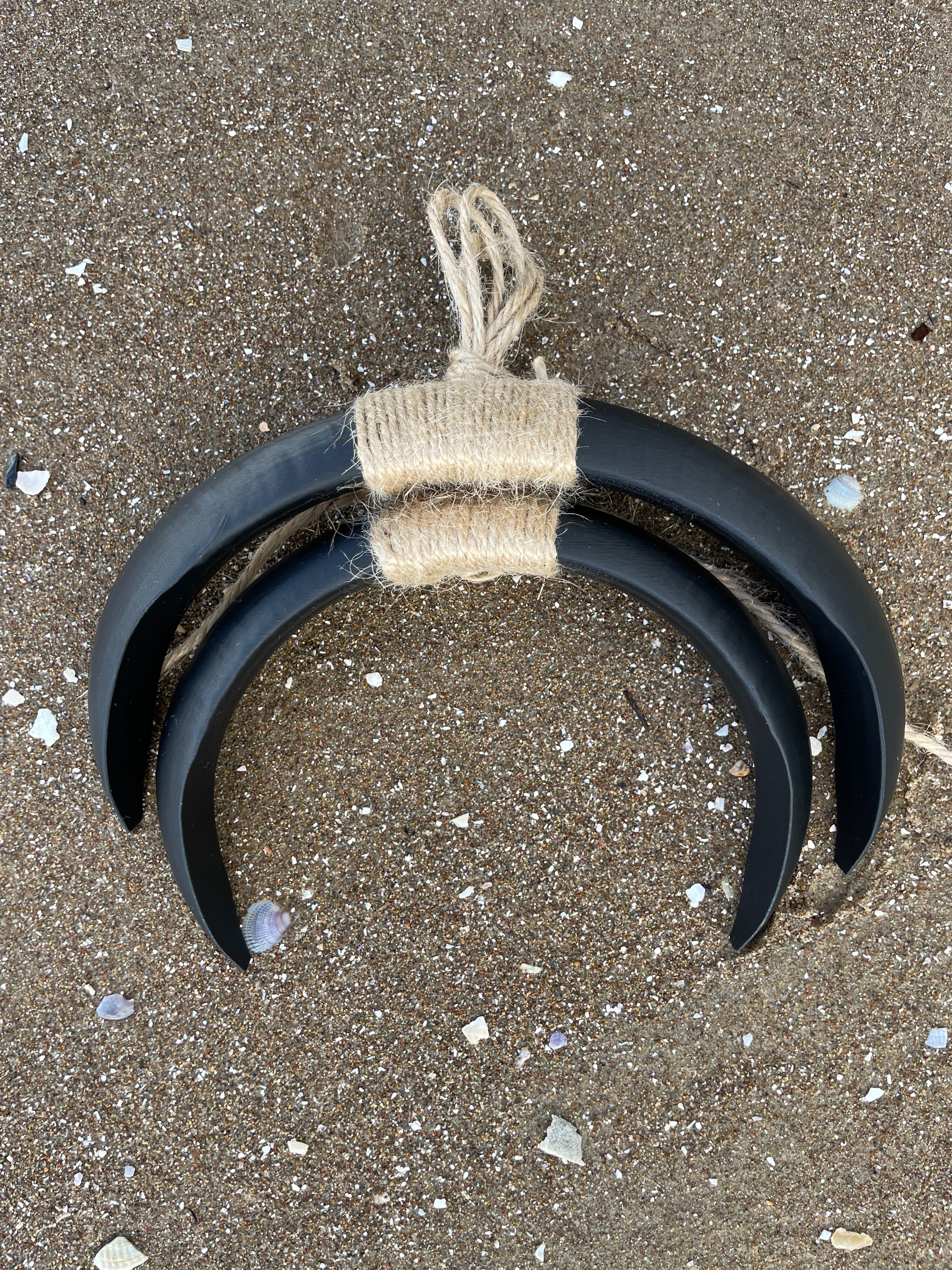 Boar Tusk Pendant Necklace- Moon Knight