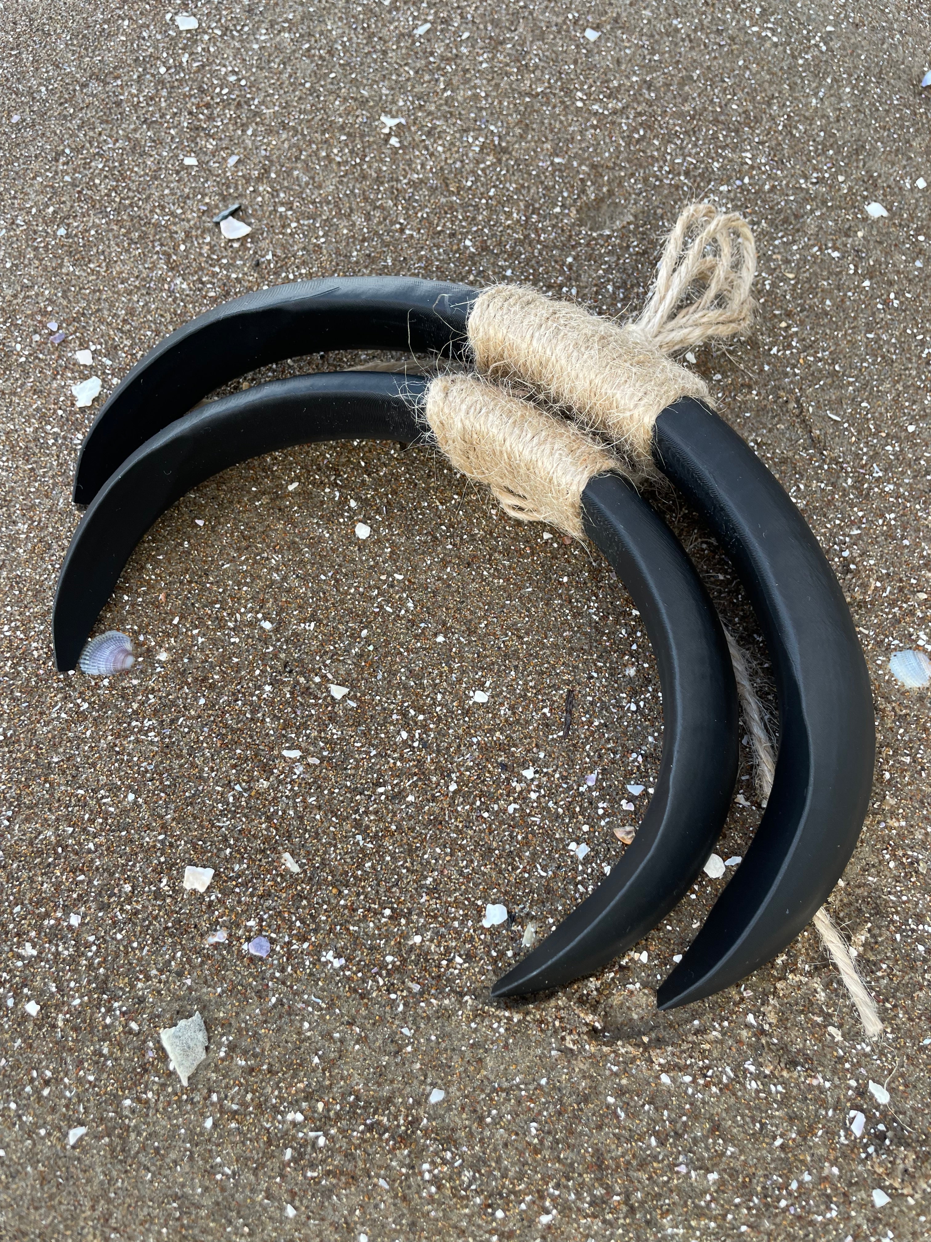 Boar Tusk Pendant Necklace- Moon Knight