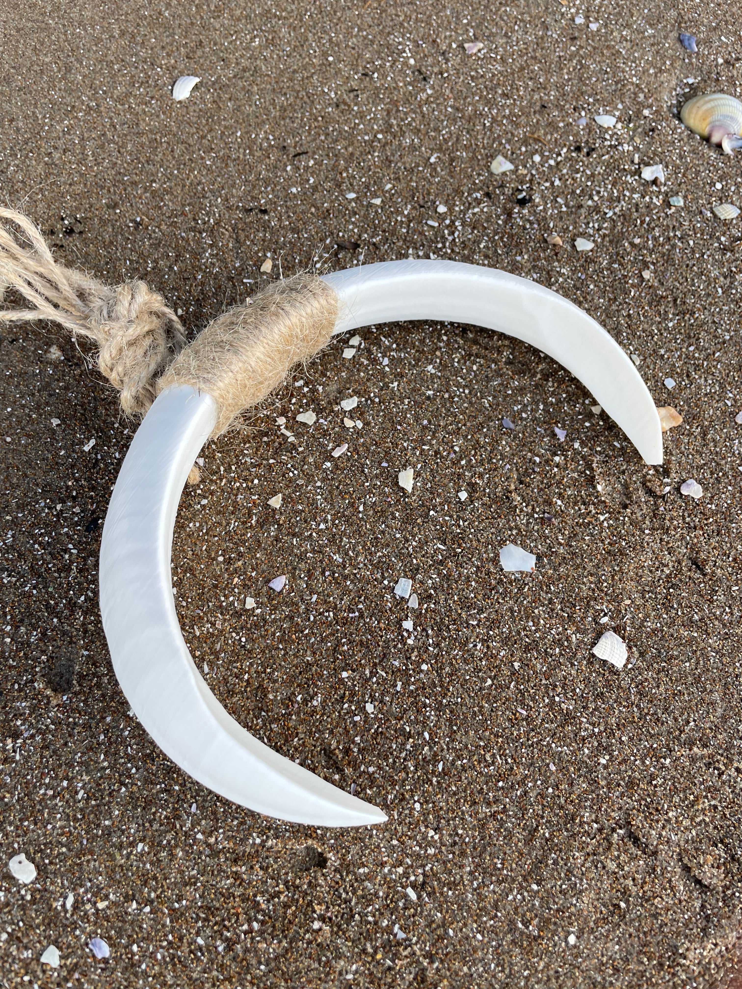 Boar Tusk Pendant Necklace- TOA