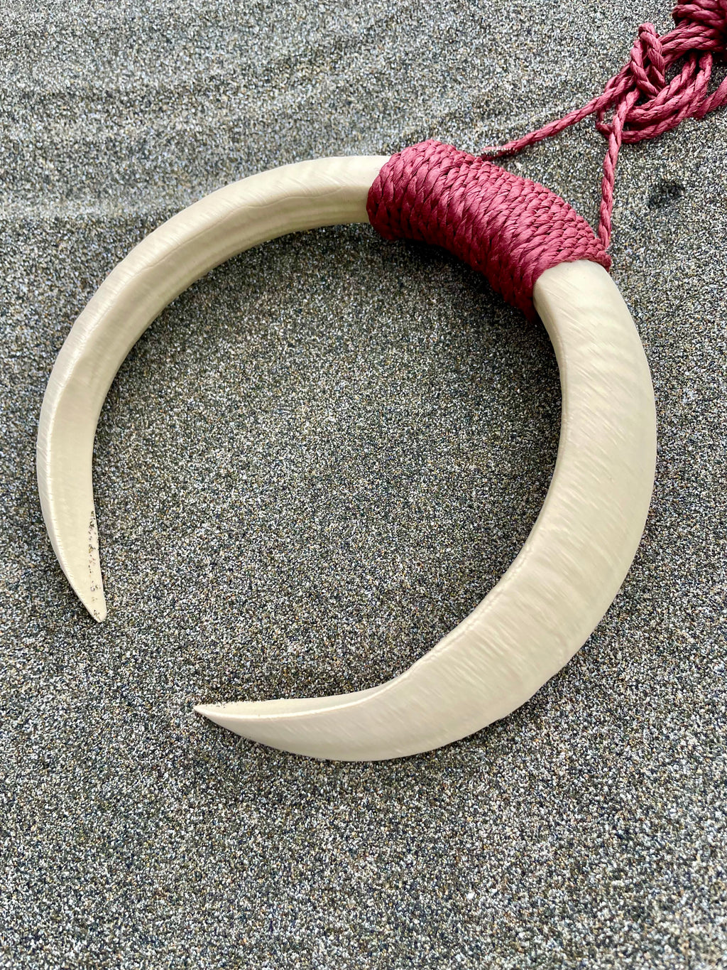 Boar Tusk Pendant Necklace- Pumba