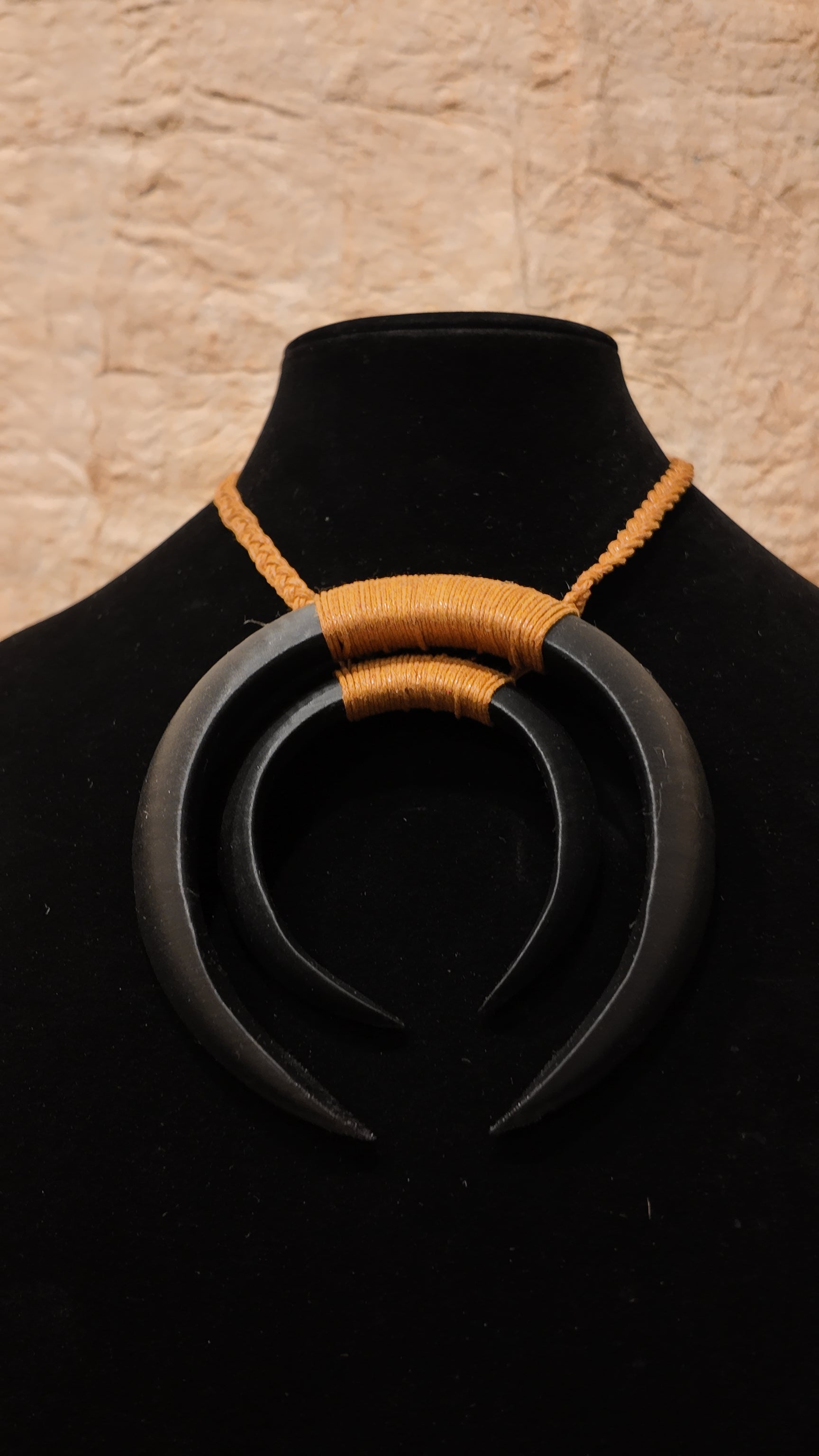 Boar Tusk Pendant Necklace- Fa'atiu