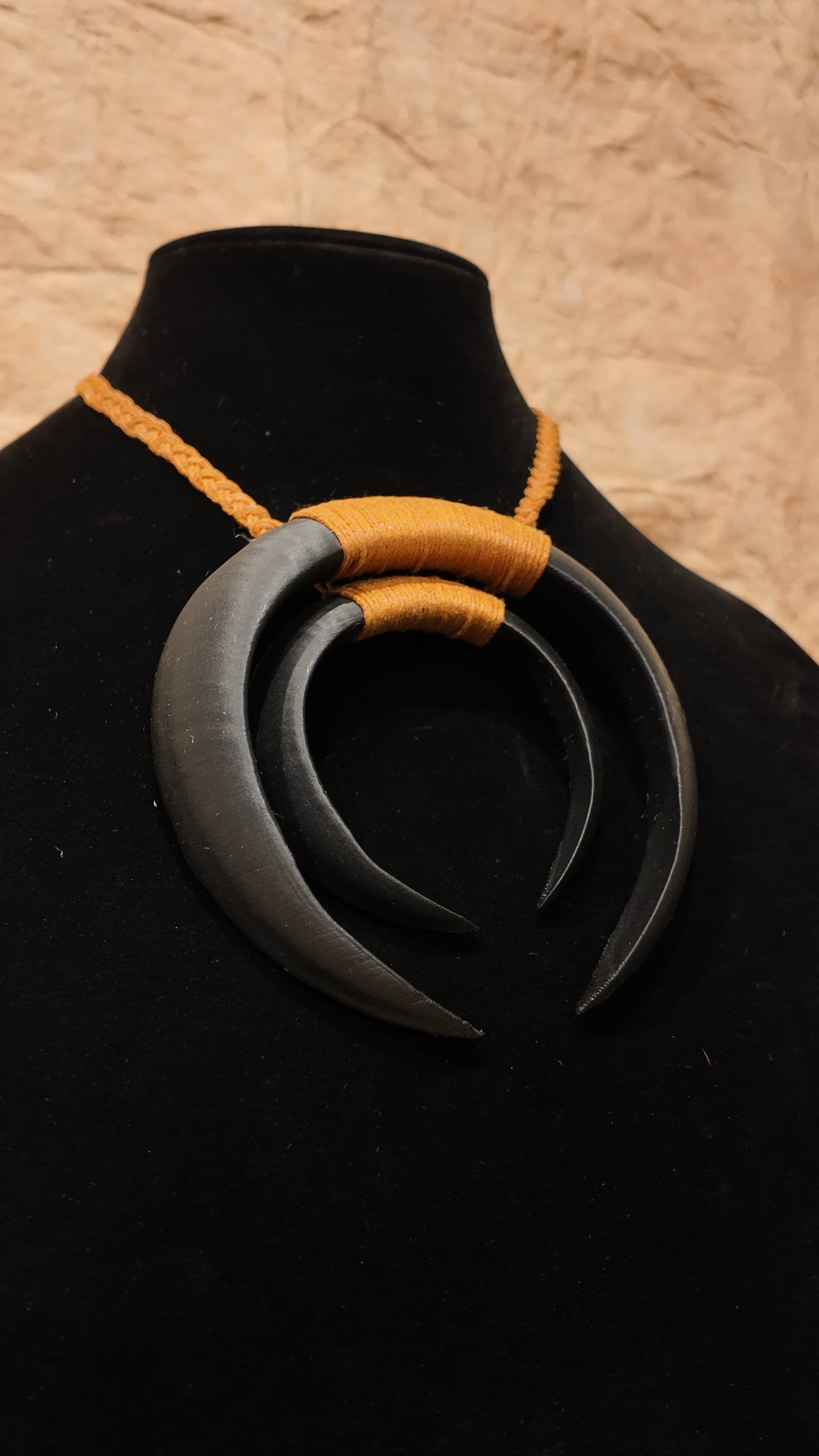 Boar Tusk Pendant Necklace- Fa'atiu