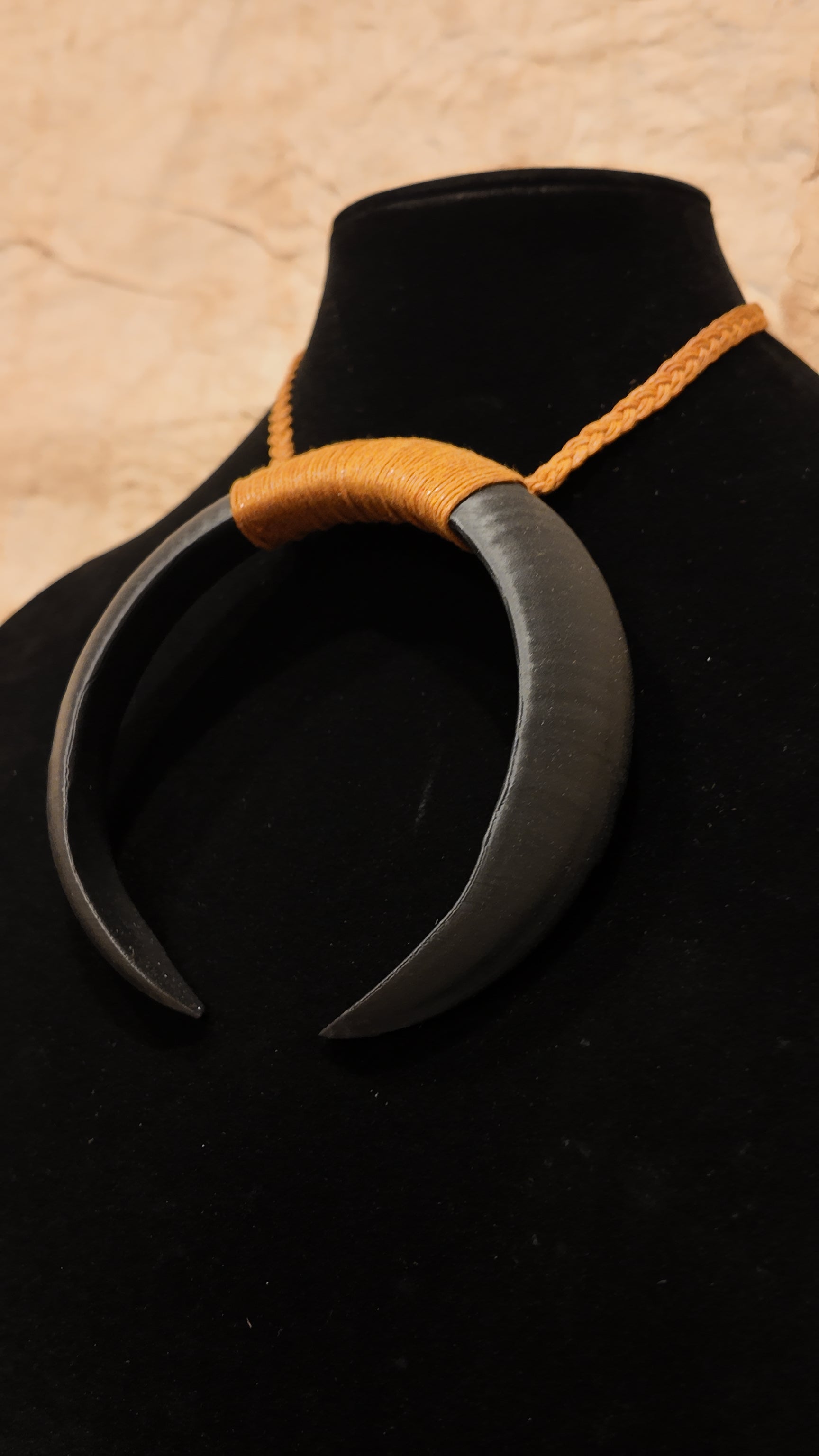 Boar Tusk Pendant Necklace- Pumba