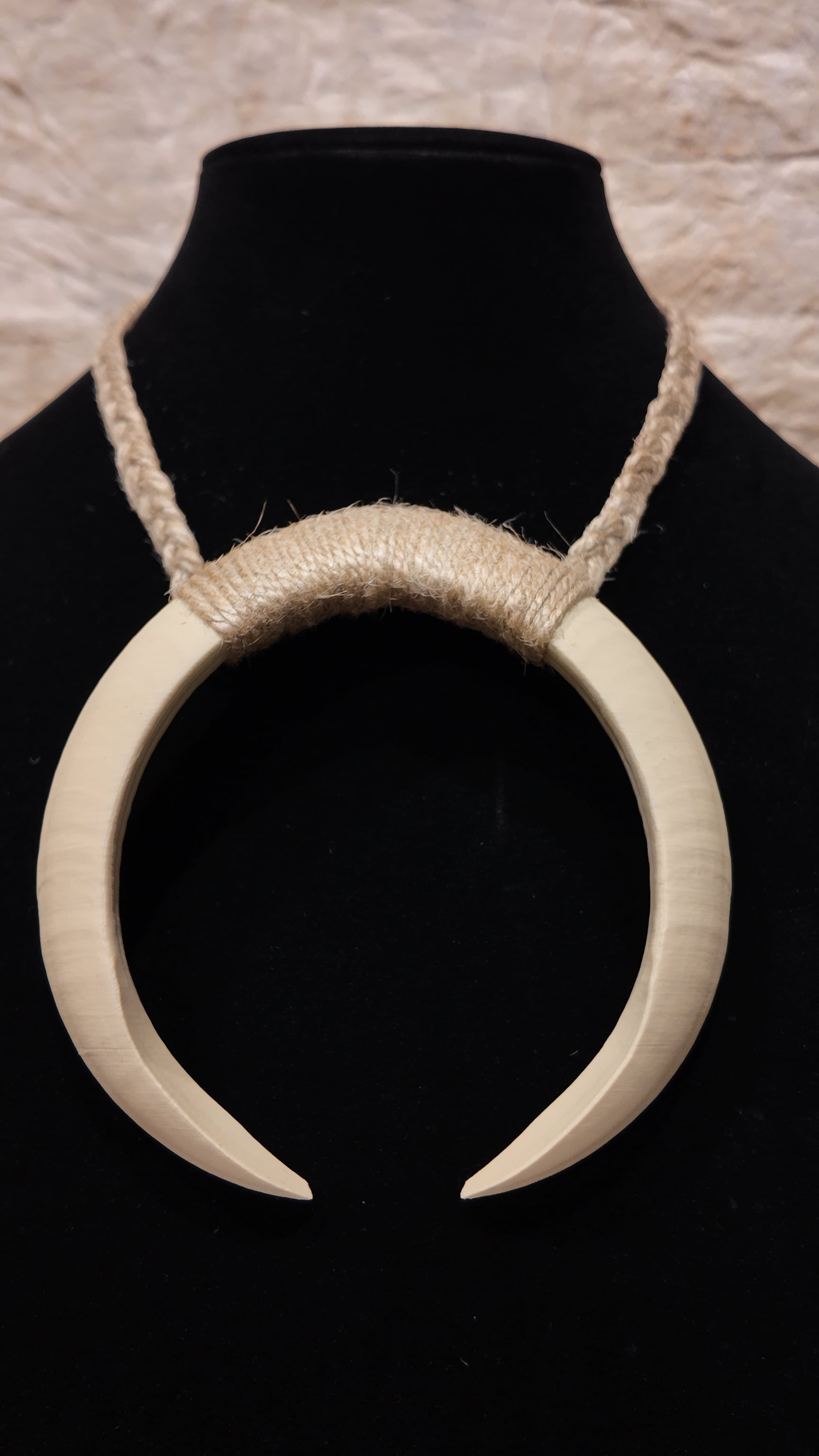Boar Tusk Pendant Necklace- Pumba