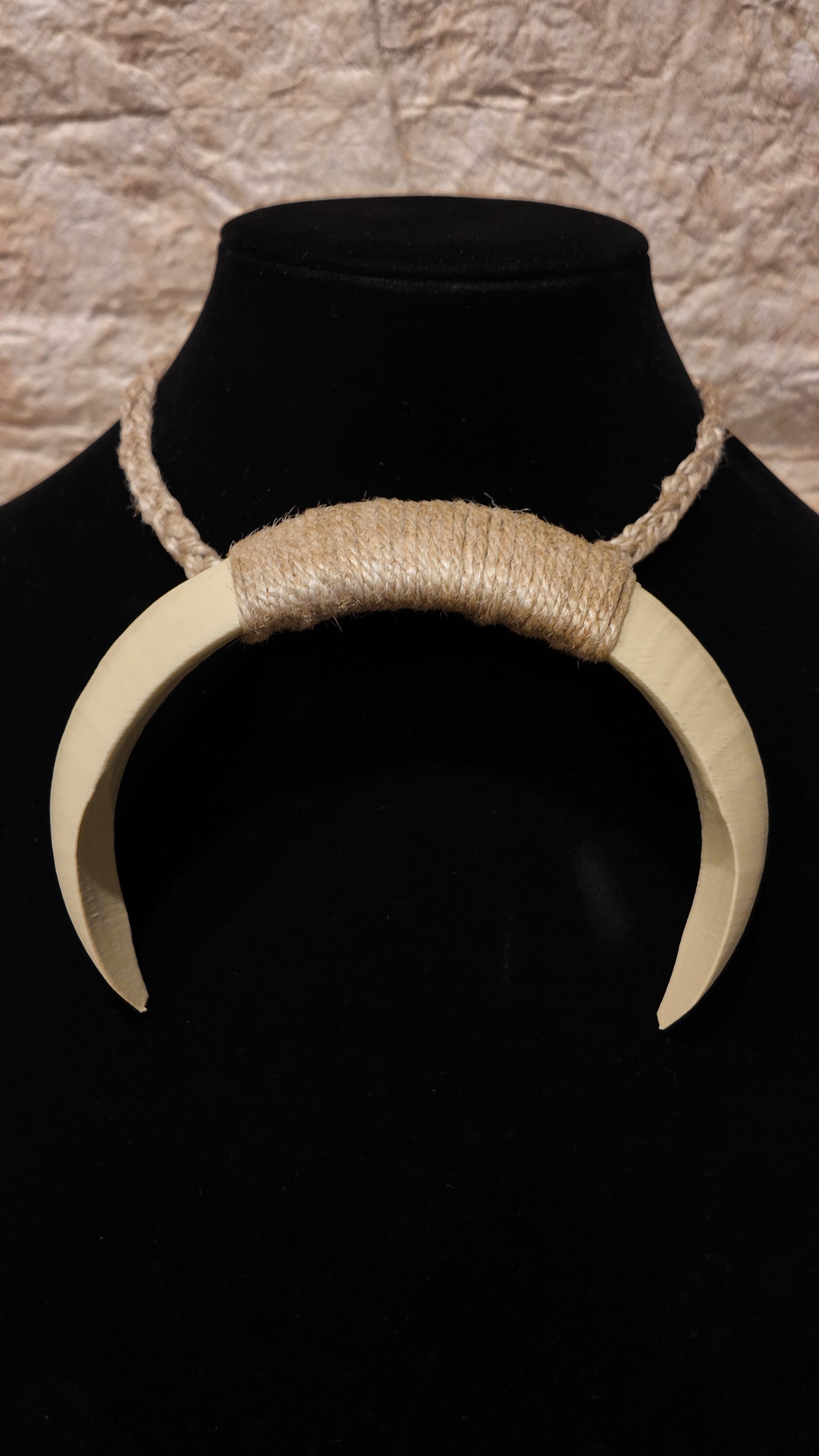 Boar Tusk Pendant Necklace- TOA
