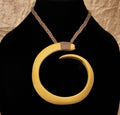 Boar Tusk Pendant Necklace- Matagi